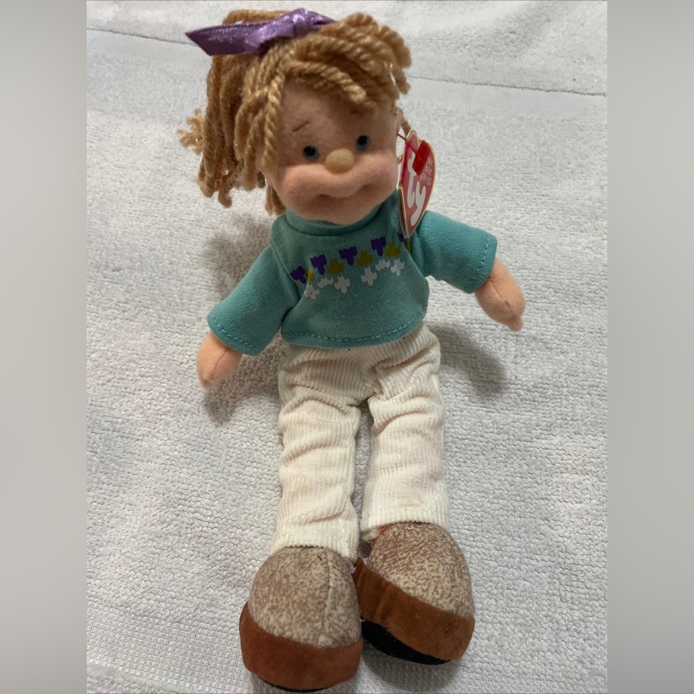 Ty Teenie Beanie Boppers Doll Cool Cassidy With Tags Stuffed Doll 8 Inch